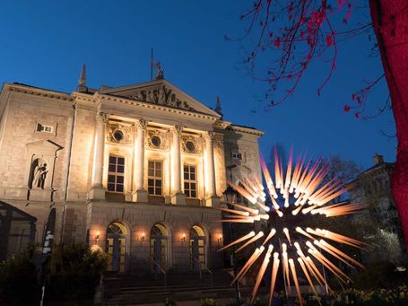 Lightpainting Deutsches Theater Göttingen März 2020