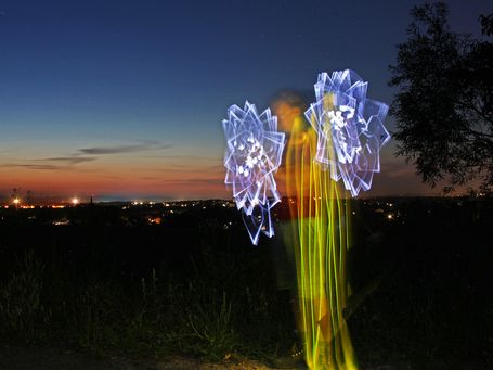 Lightpainting Rosdorf 2019